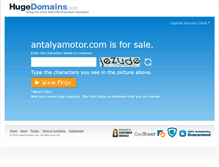 Tablet Screenshot of antalyamotor.com